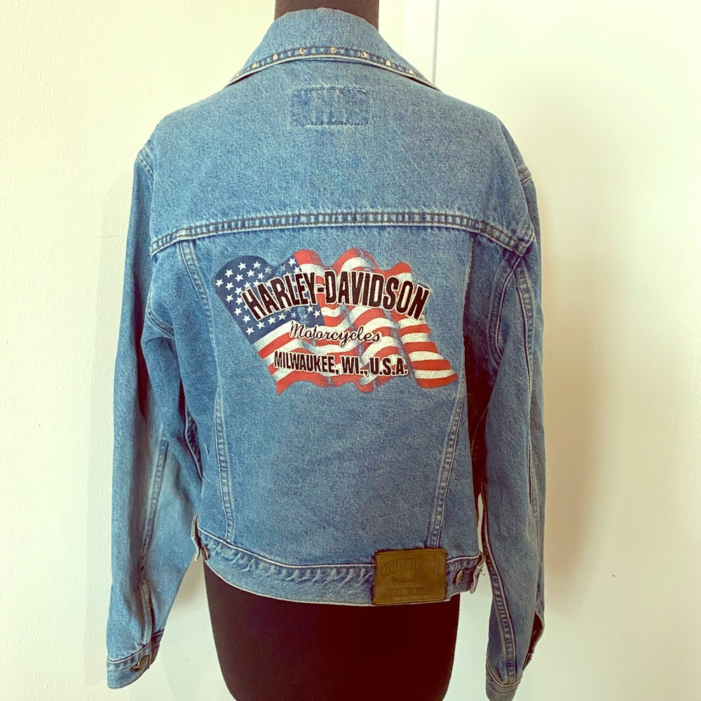 Harley Davidson Jean Jacket